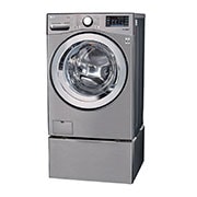 LG Lavadora LG Carga Frontal  Inverter DD con Ciclos con vapor Steam™ 22 kg - Color Acero - WM22VV2S6, WM22VV2S6