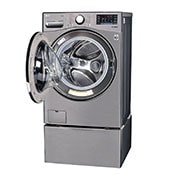 LG Lavadora LG Carga Frontal  Inverter DD con Ciclos con vapor Steam™ 22 kg - Color Acero - WM22VV2S6, WM22VV2S6