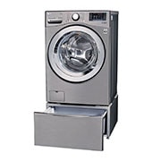 LG Lavadora LG Carga Frontal  Inverter DD con Ciclos con vapor Steam™ 22 kg - Color Acero - WM22VV2S6, WM22VV2S6