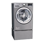 LG Lavadora LG Carga Frontal  Inverter DD con Ciclos con vapor Steam™ 22 kg - Color Acero - WM22VV2S6, WM22VV2S6