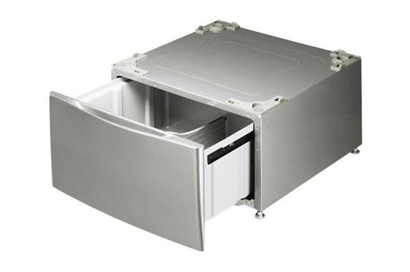 LG  Lavadora LG Carga Frontal Inteligente Inverter AI DD™ (Inteligencia Artificial), 22 Kg + Pedestal - Plata , WM22VV2S6R.WDP4V