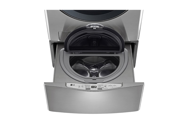 LG Lavadora Carga Frontal 6 Motion DD con Motor Inverter Direct Drive, Smart Diagnosis™ 22 Kg color Deluxe steel Compatible con LG TWINWash™ Mini, WM22VVS6