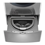 LG Lavadora Carga Frontal 6 Motion DD con Motor Inverter Direct Drive, Smart Diagnosis™ 22 Kg color Deluxe steel Compatible con LG TWINWash™ Mini, WM22VVS6
