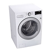 LG Lavadora Smart Carga Frontal 6 Motion DD con Motor Inverter Direct Drive, con SmartThinQ™ 22 Kg color Blanca Compatible con LG TWINWash™ Mini, WM22WV26