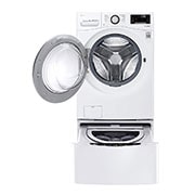 LG Lavadora Smart Carga Frontal 6 Motion DD con Motor Inverter Direct Drive, con SmartThinQ™ 22 Kg color Blanca Compatible con LG TWINWash™ Mini, WM22WV26