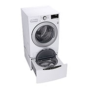 LG Lavadora Smart Carga Frontal 6 Motion DD con Motor Inverter Direct Drive, con SmartThinQ™ 22 Kg color Blanca Compatible con LG TWINWash™ Mini, WM22WV26