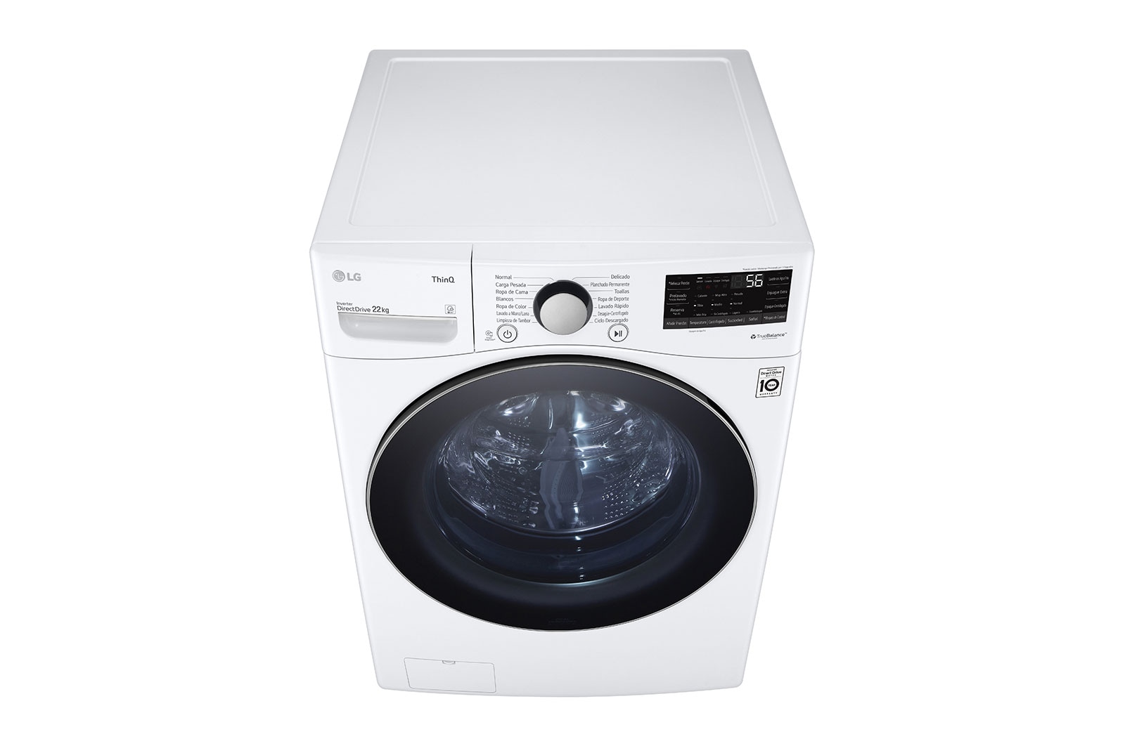 LG Lavadora LG  Carga Frontal AI DD™  22kg, WM22WV26SR