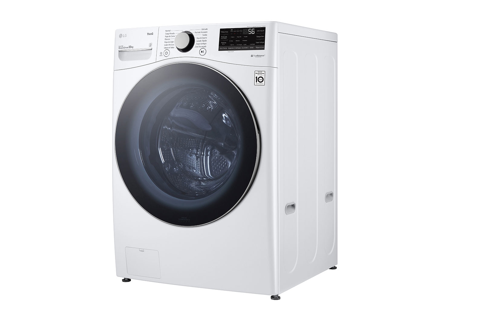 LG Lavadora LG  Carga Frontal AI DD™  22kg, WM22WV26SR