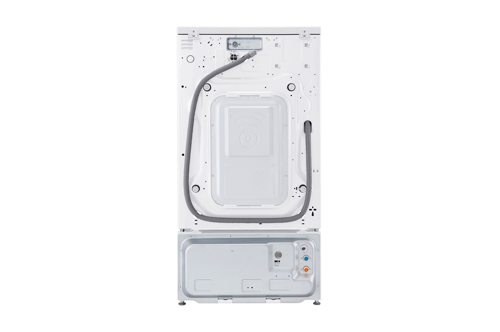 LG Lavadora Carga Frontal 6 Motion DD con Motor Inverter Direct Drive, Smart Diagnosis™ 22 Kg color Blanca Compatible con LG TWINWash™ Mini, WM22WV6