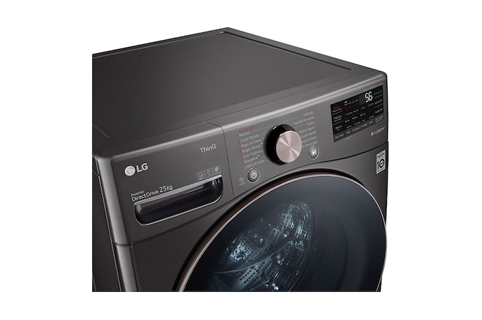 LG Lavadora LG  Carga Frontal AI DD™ 25 kg, WM25BV2S6GR