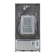 LG Lavadora Smart TWINWash™ Carga Frontal 6 Motion DD con Motor Inverter Direct Drive con SmartThinQ™ 25.5 Kg (22 kg + 3.5 kg) color Deluxe steel, WM5000HVA