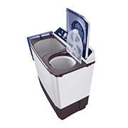 LG Lavadora LG Carga Superior Doble tina  con Sistema sin aspas Roller- Jet 14 Kg - Blanca - WP14WAR, WP14WAR