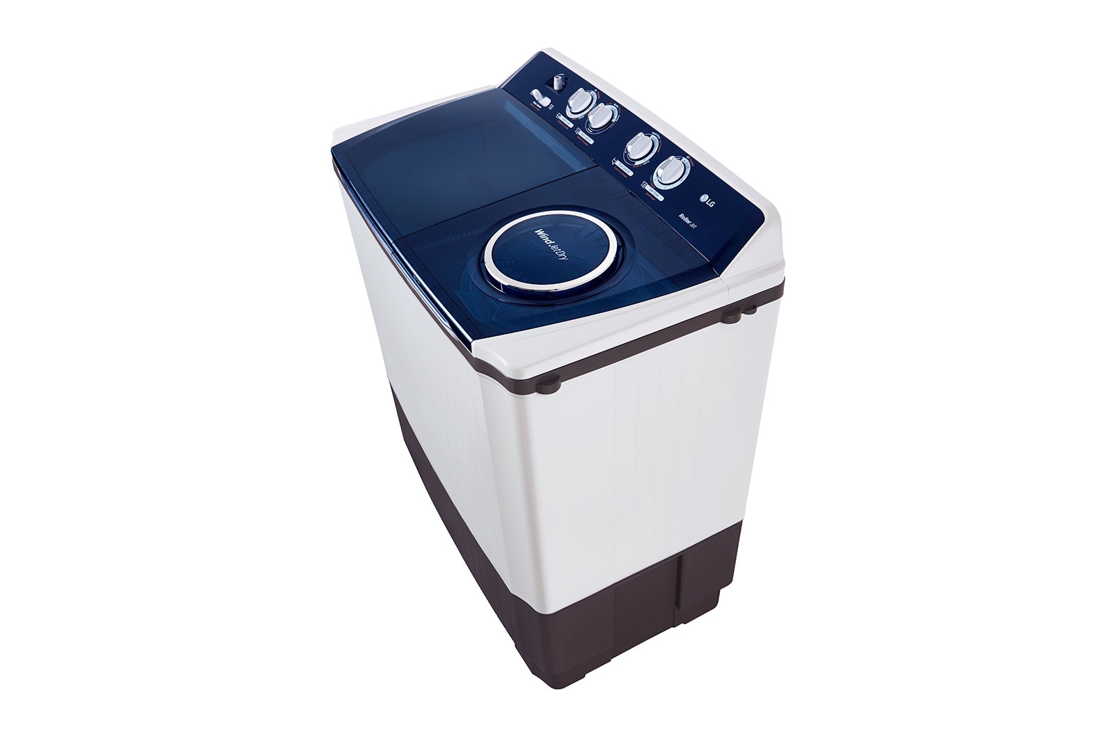 LG Lavadora LG Carga Superior Doble tina  con Sistema sin aspas Roller- Jet 14 Kg - Blanca - WP14WAR, WP14WAR