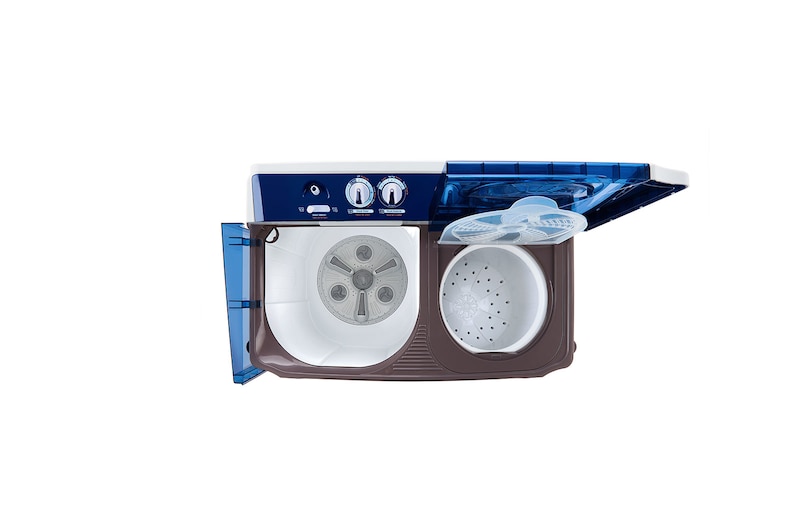 LG Lavadora LG Carga Superior Doble tina  con Sistema sin aspas Roller- Jet 14 Kg - Blanca - WP14WAR, WP14WAR