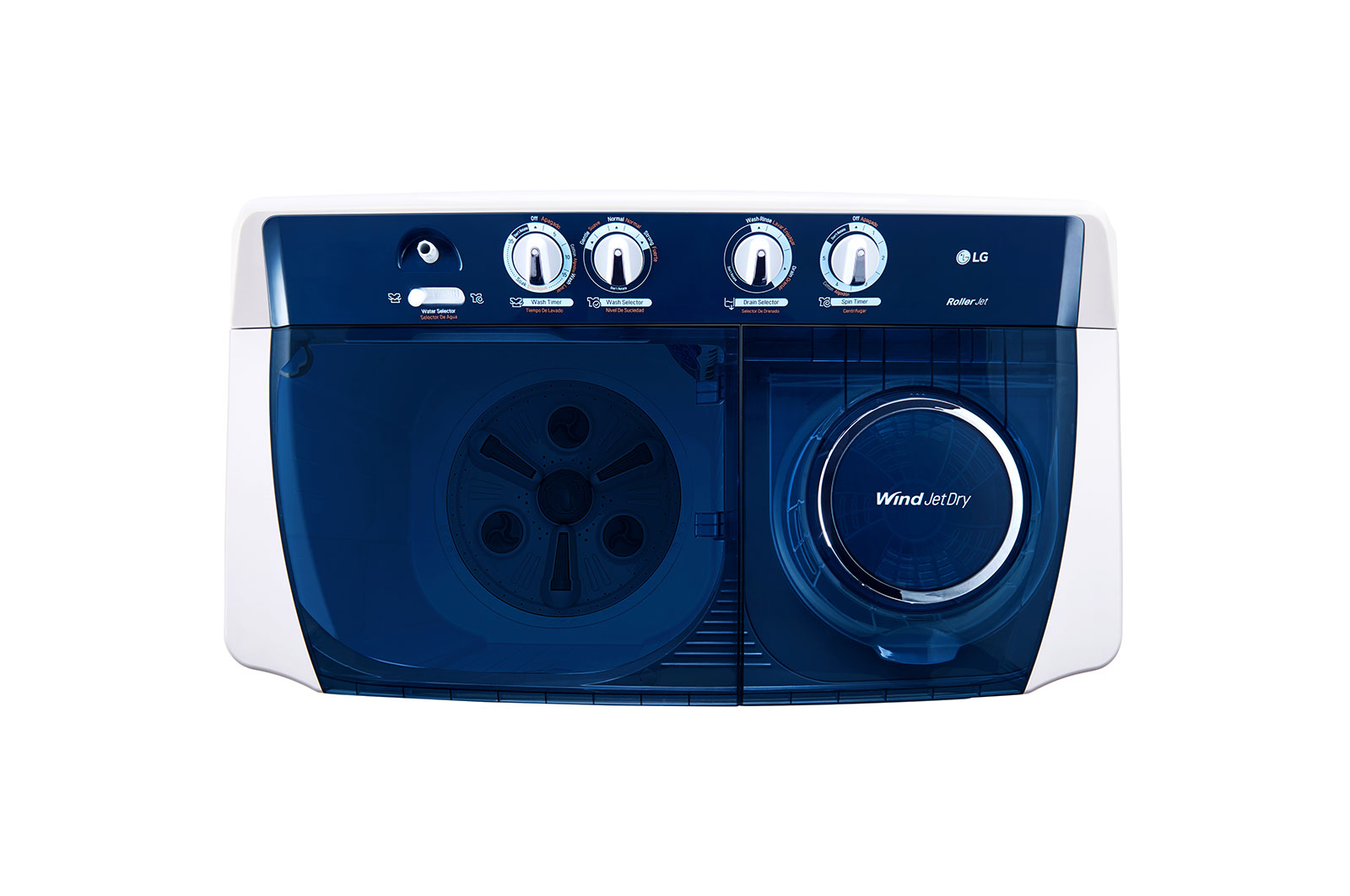 LG Lavadora LG Carga Superior Doble tina 15 kg, WP15WAR