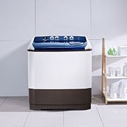 LG Lavadora LG Carga Superior Doble tina 15 kg, WP15WAR