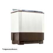 LG Lavadora Carga Superior Doble Tina con Sistema sin aspas Roller- Jet 17Kg color Blanca con café, WP17WA