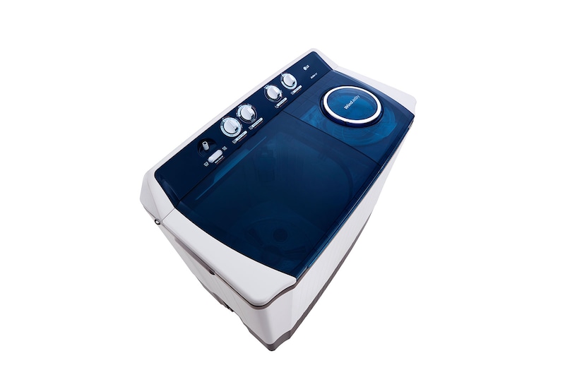 LG Lavadora LG Carga Superior Doble tina  con Sistema sin aspas Roller- Jet 16.5Kg - Blanca - WP17WAR, WP17WAR