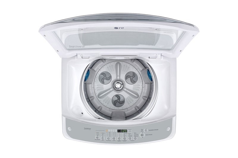 LG Lavadora Carga Superior 3 Smart Motion con Motor Smart Inverter 17 Kg color Blanca, WT17WSB