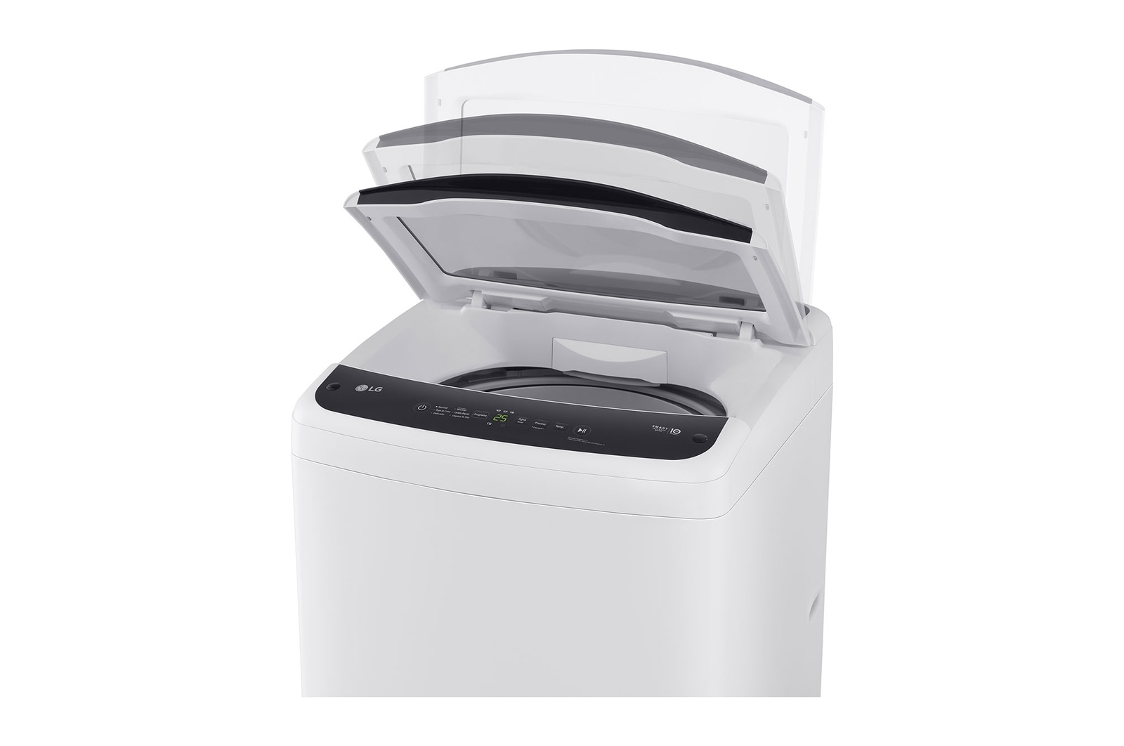 side view top open