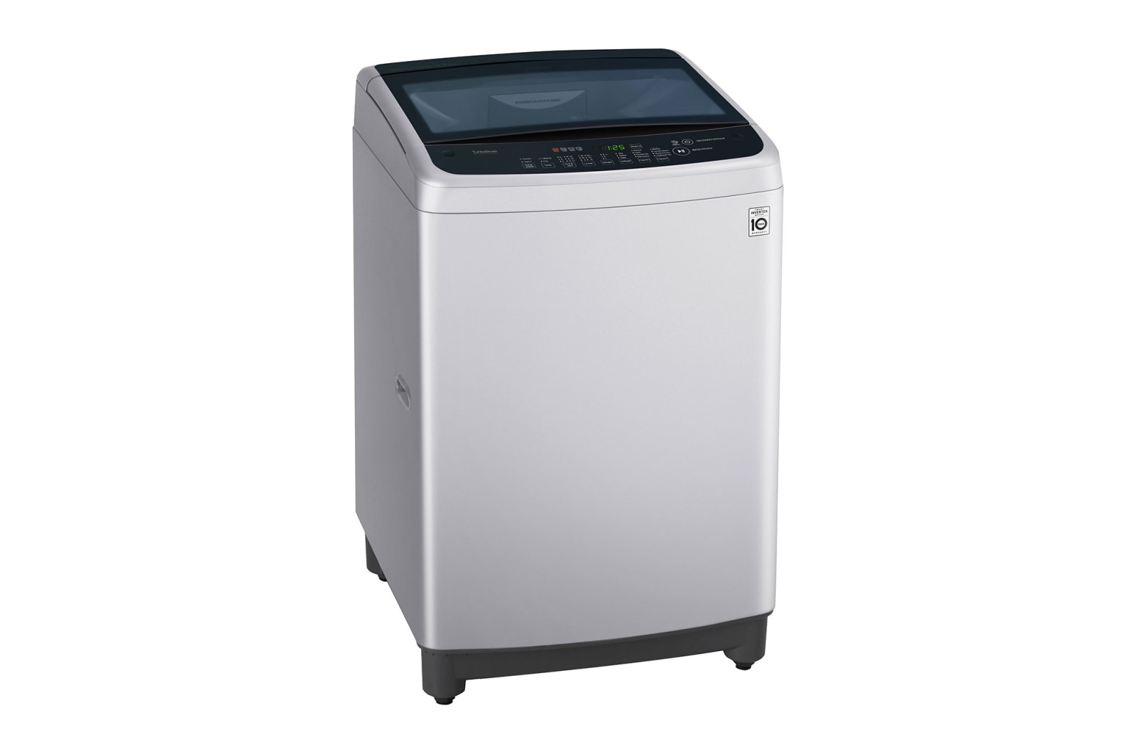 LG Lavadora LG Carga Superior  Smart Inverter con 3 Smart Motion 18 Kg - Plata , WT18DSBP