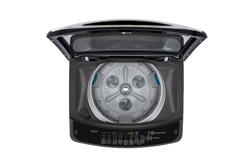 LG Lavadora LG Carga Superior  Smart Inverter con 3 Smart Motion 18 Kg - Gris Oxford - WT18MBB, WT18MBB