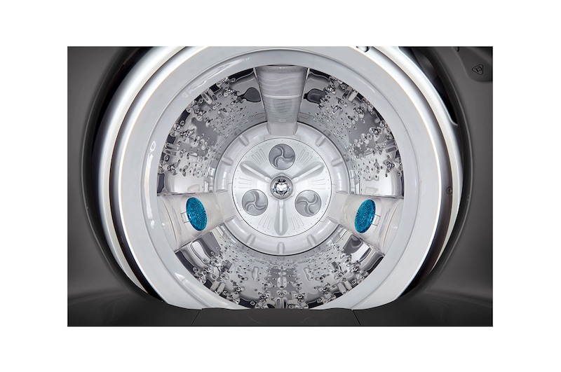 LG Lavadora LG Carga Superior  Smart Inverter con 3 Smart Motion 18 Kg - Gris Oxford - WT18MBB, WT18MBB