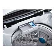 LG Lavadora Carga Superior 3 Smart Motion con Motor Smart Inverter 18 Kg color Gris plata, WT18SSB
