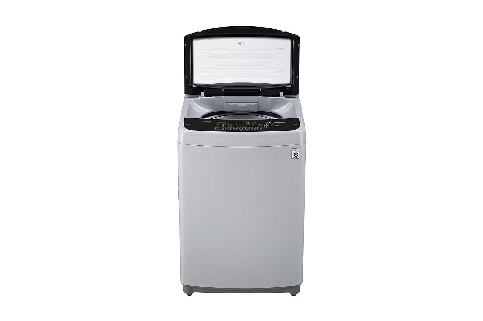 LG Lavadora Carga Superior 3 Smart Motion con Motor Smart Inverter 18 Kg color Gris plata, WT18SSB