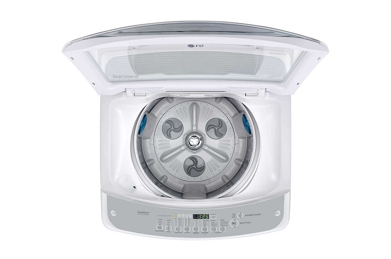 LG Lavadora Carga Superior 3 Smart Motion con Motor Smart Inverter 18 Kg color Blanca, WT18WSB