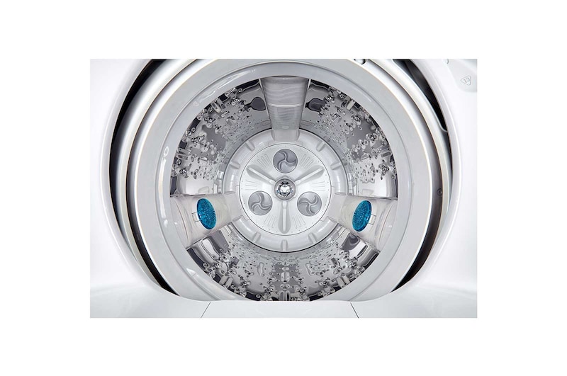 LG Lavadora Carga Superior 3 Smart Motion con Motor Smart Inverter 18 Kg color Blanca, WT18WSB