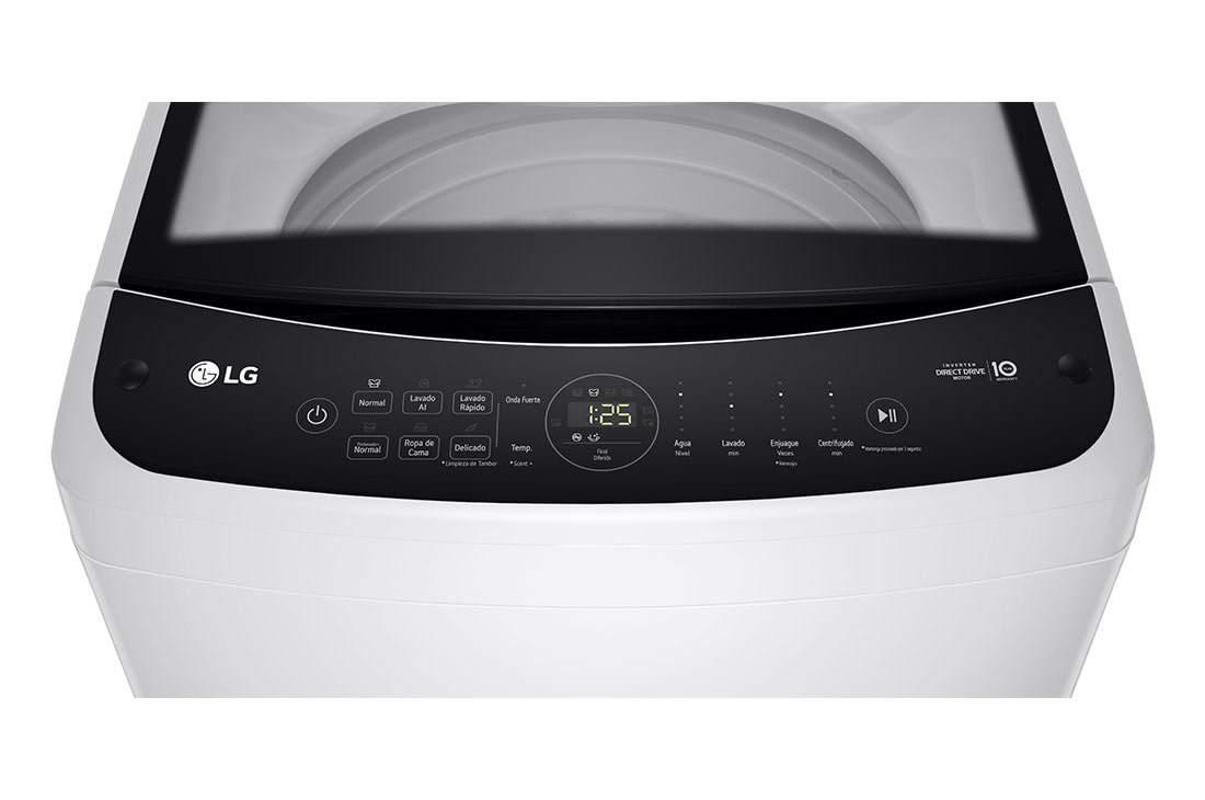 LG Lavadora AI DD™, PetCare Filtro atrapa pelusas, 18kg, WT18WV6