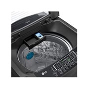 LG Lavadora Superior Inverter con TurboDrum 19Kg, WT19BPBK
