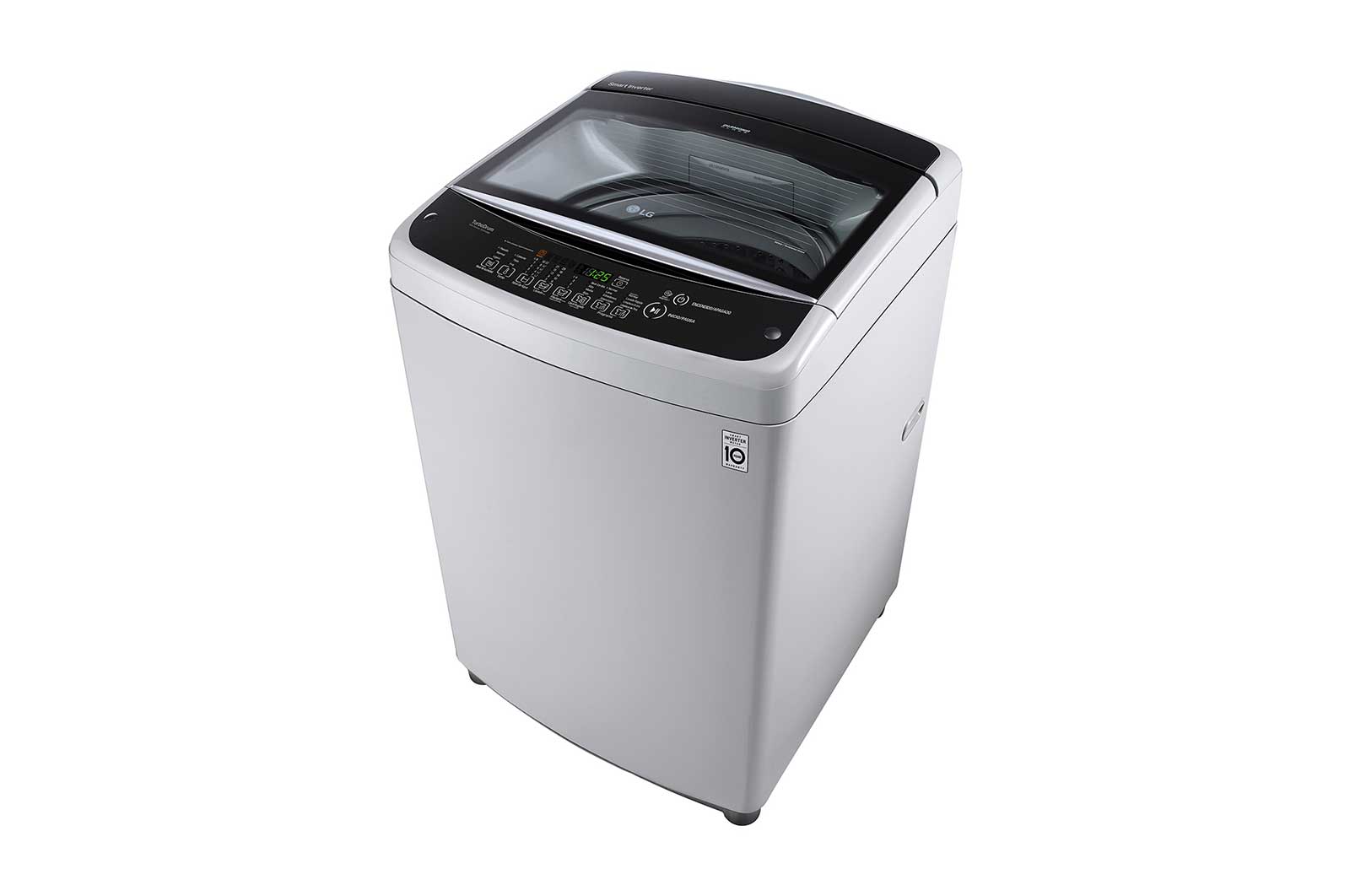 LG Lavadora Carga Superior 3 Smart Motion con Motor Smart Inverter 19 Kg color Gris plata, WT19DSB