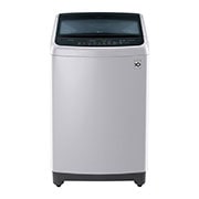 Vista frontal de Lavadora Carga Superior 3 Smart Motion con Motor Smart Inverter 19 Kg color Gris plata WT19DSBP