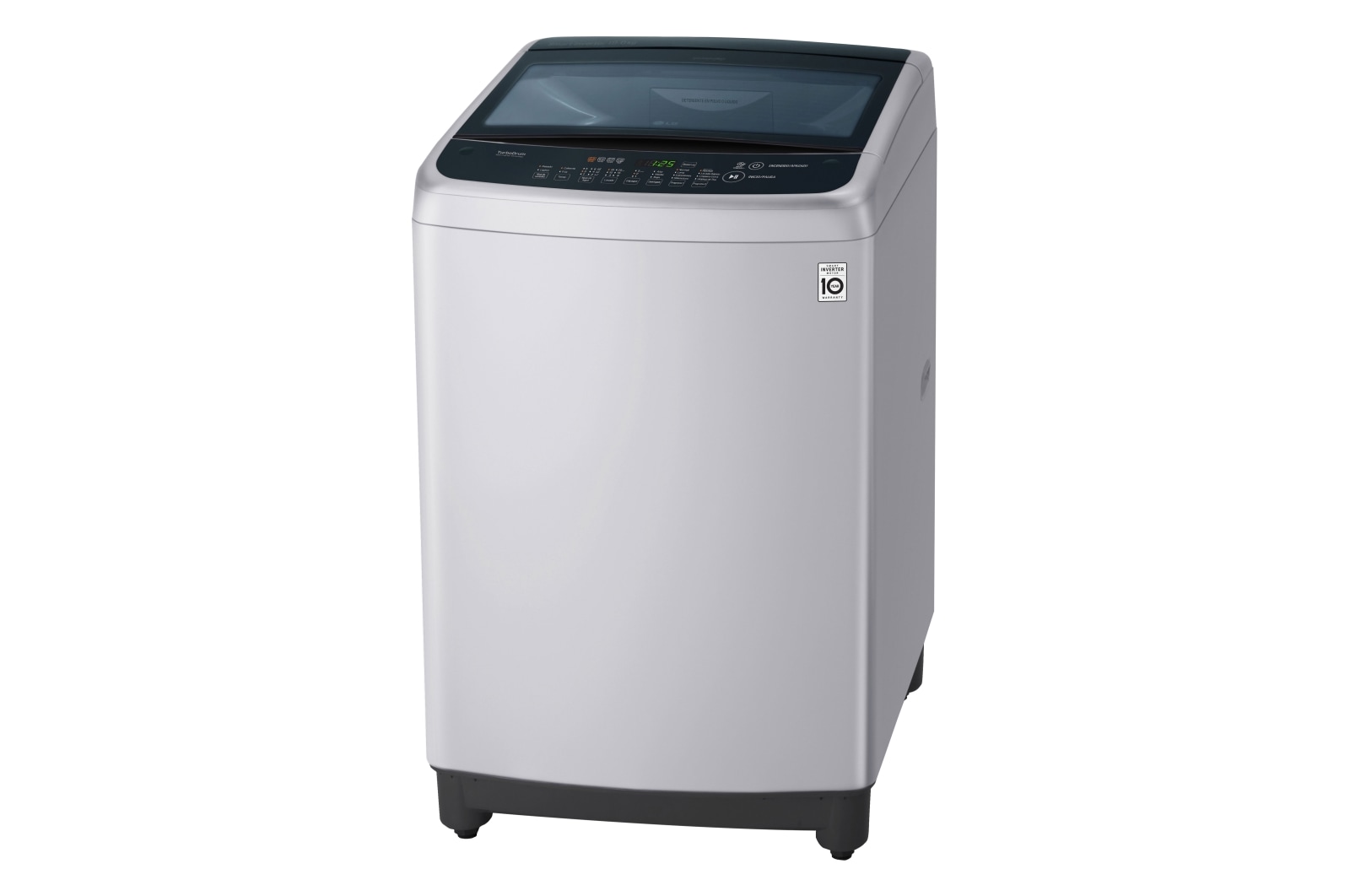 LG Lavadora Carga Superior 3 Smart Motion con Motor Smart Inverter 19 Kg color Gris plata, WT19DSBP