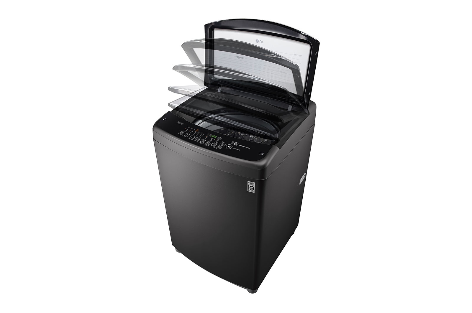 LG Lavadora LG Carga Superior Smart Inverter con 3 Smart Motion 19Kg - Gris Oxford - WT19MBB, WT19MBB