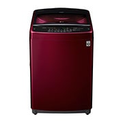Vista frontal de Lavadora Carga Superior 3 Smart Motion con Motor Smart Inverter 19 Kg color Rojo WT19RSB