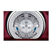 LG Lavadora Carga Superior 3 Smart Motion con Motor Smart Inverter 19 Kg color Rojo, WT19RSB