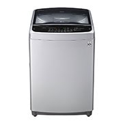 Vista frontal de Lavadora Carga Superior 3 Smart Motion con Motor Smart Inverter 19 Kg color Plata WT19SSB