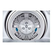 LG Lavadora Carga Superior 3 Smart Motion con Motor Smart Inverter 19 Kg color Plata, WT19SSB