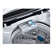 LG Lavadora Carga Superior 3 Smart Motion con Motor Smart Inverter 19 Kg color Plata, WT19SSB