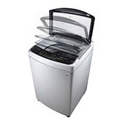LG Lavadora Carga Superior 3 Smart Motion con Motor Smart Inverter 19 Kg color Plata, WT19SSB