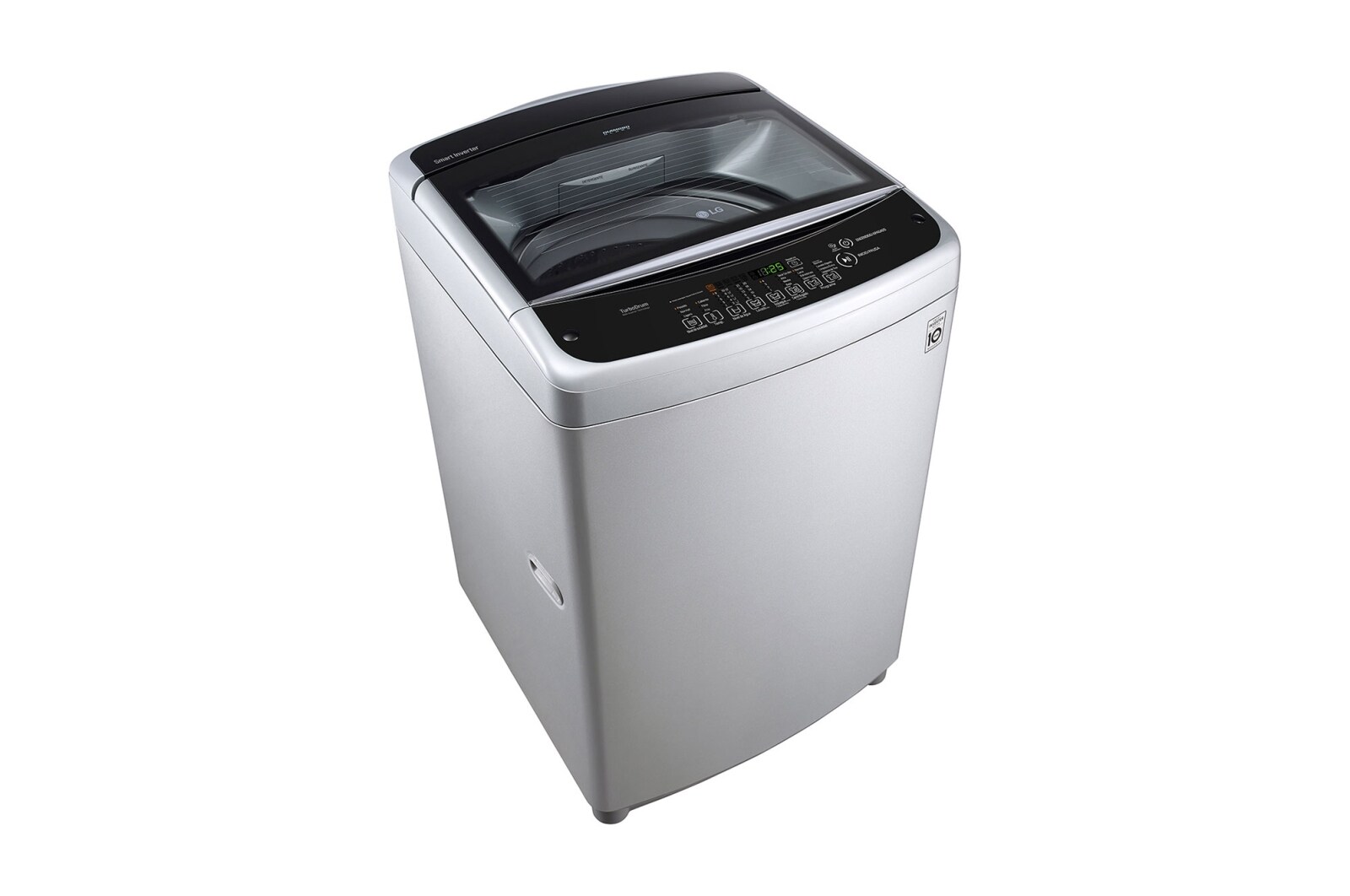 LG Lavadora Carga Superior 3 Smart Motion con Motor Smart Inverter 19 Kg color Plata, WT19SSB