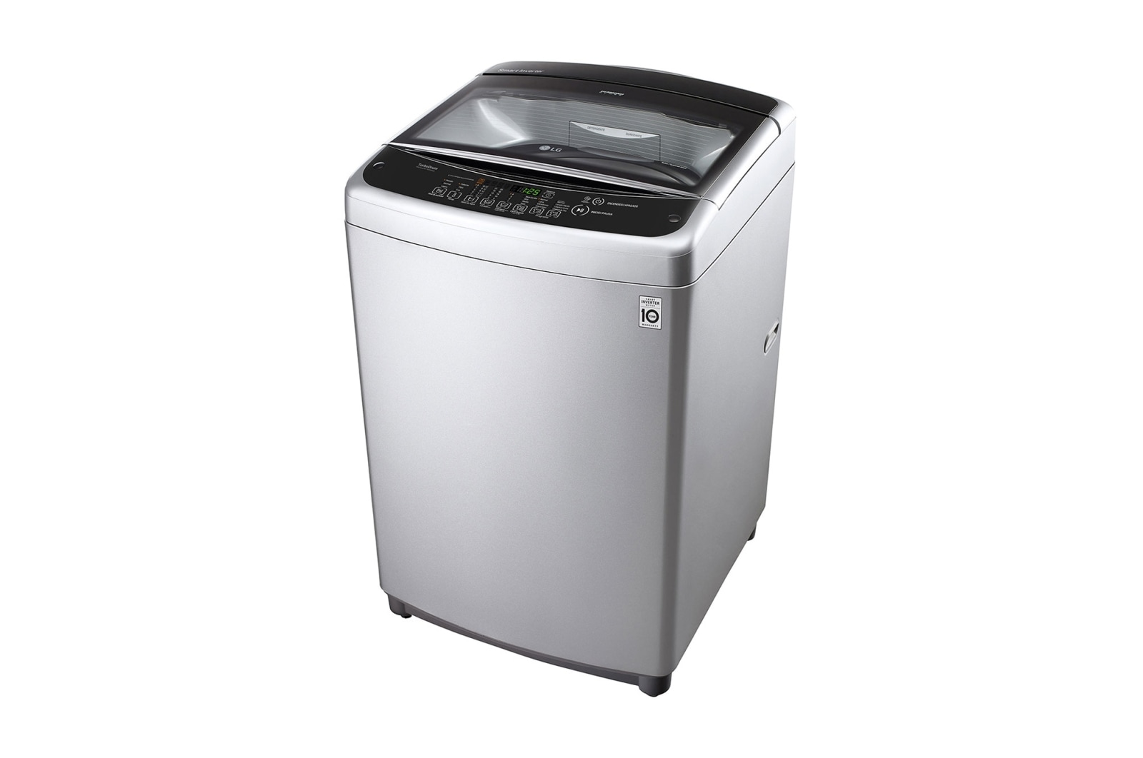 LG Lavadora Carga Superior 3 Smart Motion con Motor Smart Inverter 19 Kg color Plata, WT19SSB