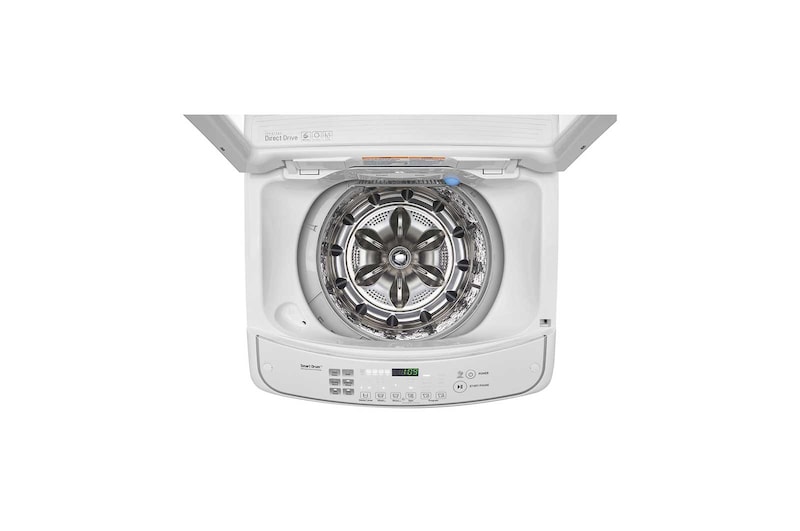 LG Lavadora Carga Superior 6 Motion DD con Motor Inverter Direct Drive 19 Kg color Blanca, WT19WS6