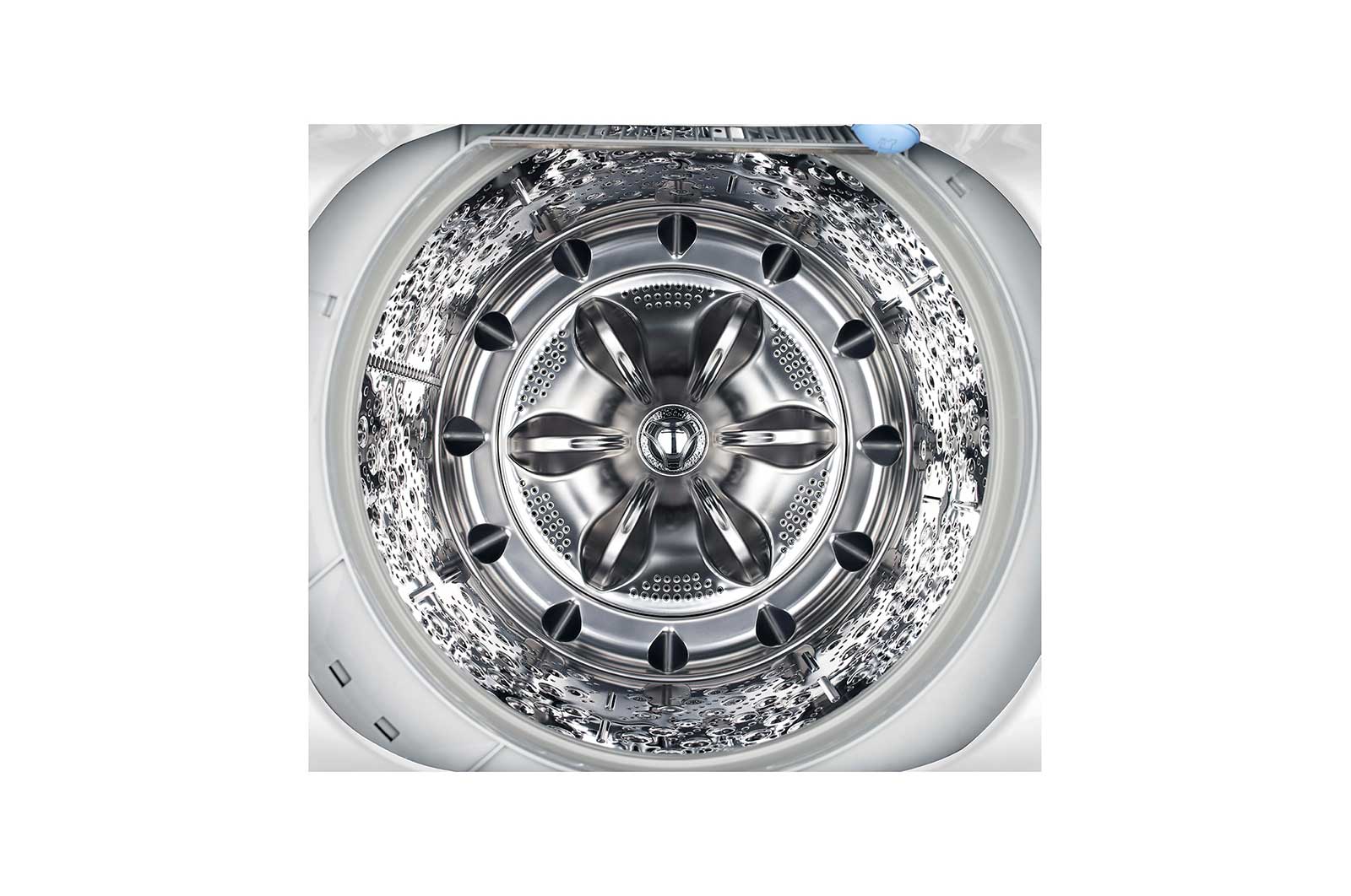 LG Lavadora Carga Superior 6 Motion DD con Motor Inverter Direct Drive 19 Kg color Blanca, WT19WS6