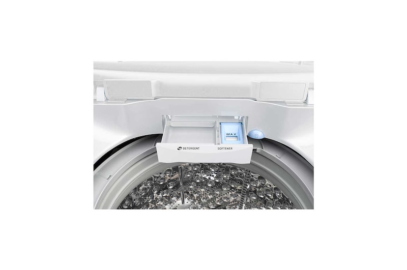 LG Lavadora Carga Superior 6 Motion DD con Motor Inverter Direct Drive 19 Kg color Blanca, WT19WS6