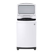 LG Lavadora Carga Superior 3 Smart Motion + TurboDrum™ con Motor Smart Inverter 19 Kg color Blanca con panel negro, WT19WSBP