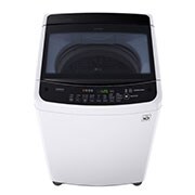 LG Lavadora Carga Superior 3 Smart Motion + TurboDrum™ con Motor Smart Inverter 19 Kg color Blanca con panel negro, WT19WSBP